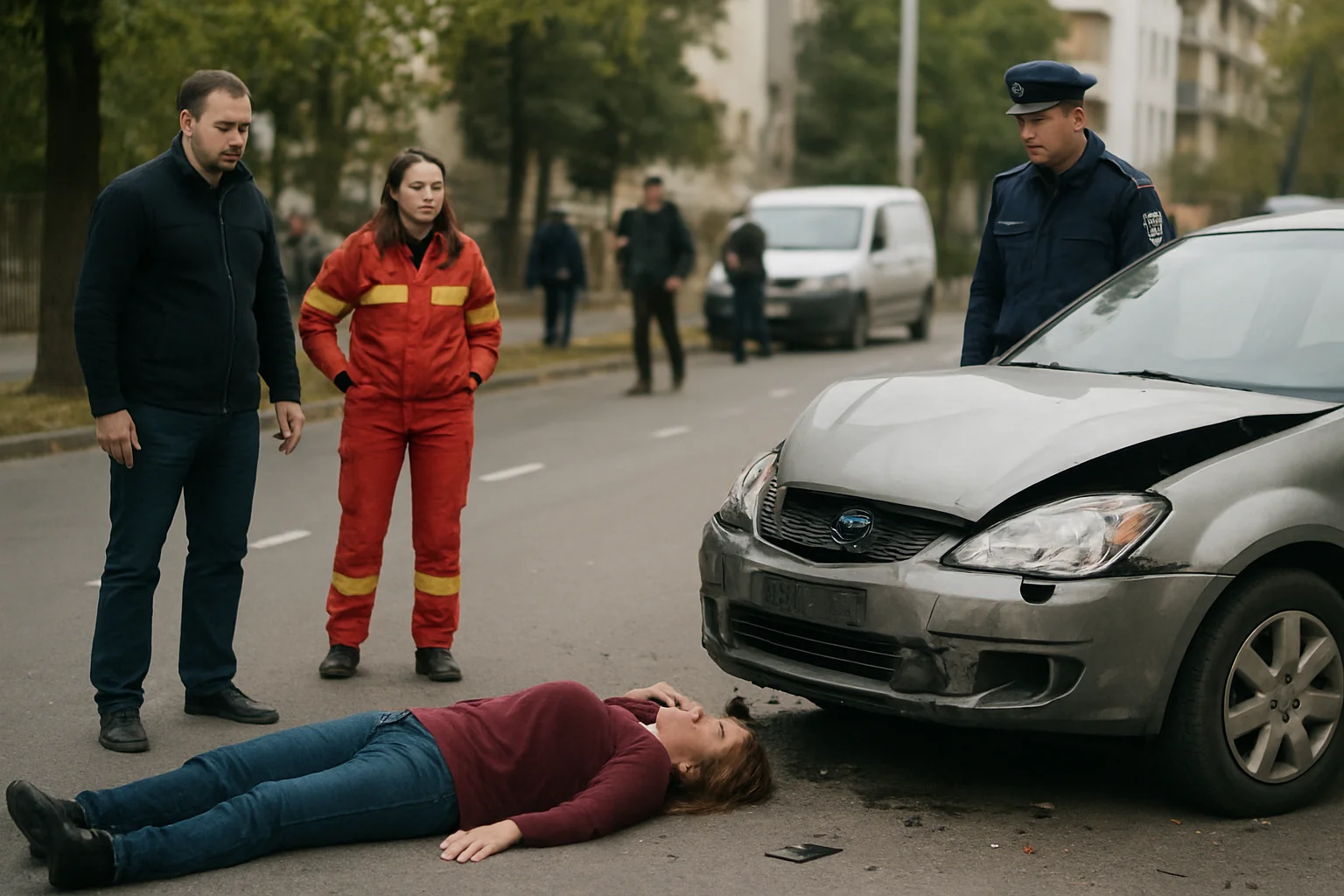 Accident cu rănit pe Dem Rădulescu în Râmnicu Vâlcea