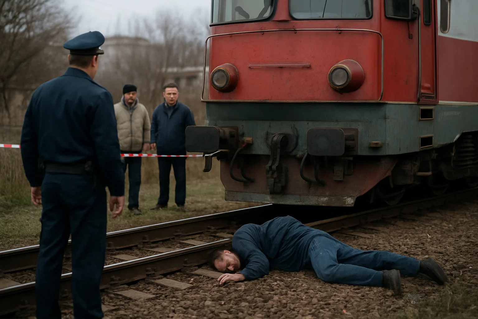 Accident feroviar în Râmnicu Vâlcea: Bărbat lovit de tren