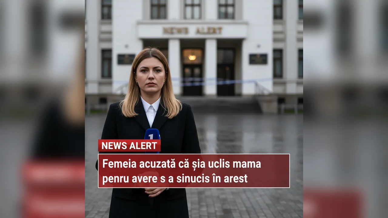 Femeia acuzată de omor pentru avere s-a sinucis în arest