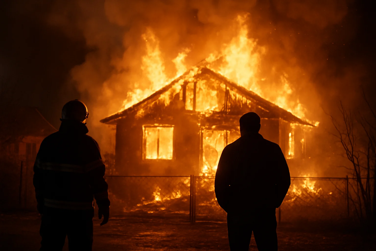 Incendiu la o casă din Râmnicu Vâlcea, fără victime