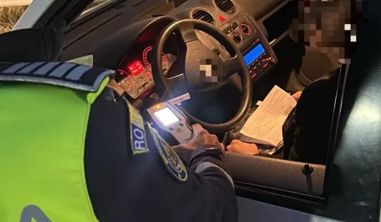 Filtre rutiere în Vâlcea: 550 de teste alcool și 12 infracțiuni flagrante în trei zile